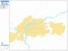 Great Falls Digital Map Basic Style